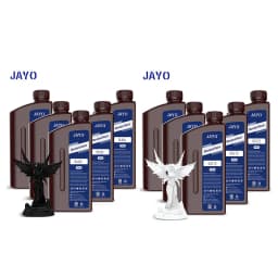 JAYO 3D Resin Standard 10KG Multi-color transparent resin UV Photopolymer Resin Liquid 405nm For LCD 3D Printer From warehouse