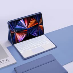 Case with Touchpad Keyboard for Xiaomi Pad 7 Tablet Case Magnetic Backlit Keyboard for Xiaomi Mi Pad 7 Teclado Keyboard Cover