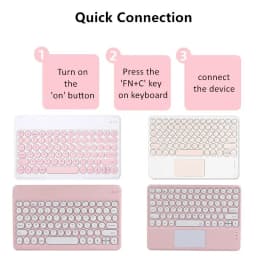 Case with Touchpad Keyboard for Xiaomi Pad 7 Tablet Case Magnetic Backlit Keyboard for Xiaomi Mi Pad 7 Teclado Keyboard Cover