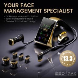 22D MAX HIFU Machine Professional Ultrasonic Lifting Equipment Face Tightening Slimming Fat Reduction Latest Anti-Aging Model