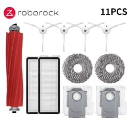 Roborock Q MaxV/Q S/Q Pro Robot Aspirador Accesorio Bolsa De Polvo Cepillo Lateral Principal Filtro HEPA Paños De