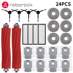 Roborock Q MaxV/Q S/Q Pro Robot Aspirador Accesorio Bolsa De Polvo Cepillo Lateral Principal Filtro HEPA Paños De