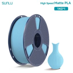 SUNLU 1KG（PLA Classic)High Speed Matte PLA Filament 1.75mm 1kg High Speed Printing Neatly Arranged Filament Fit Most FDM Printer