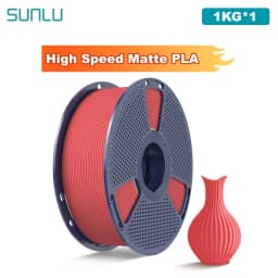 SUNLU 1KG（PLA Classic)High Speed Matte PLA Filament 1.75mm 1kg High Speed Printing Neatly Arranged Filament Fit Most FDM Printer