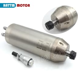 【EU&BR Stock】CNC Spindle 3.5KW 220V 380V Waterproof Water Cooled Spindle Motor ER20 400Hz 24000RPM 100x258mm Metal Engraver
