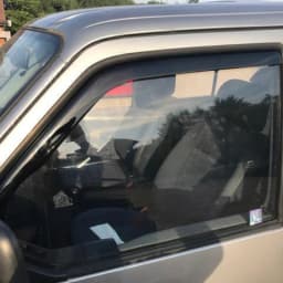 For VW Transporter T4 2door 1990-2003 wind deflectors 2pc TINTED w/ Clips
