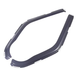 For VW Transporter T4 2door 1990-2003 wind deflectors 2pc TINTED w/ Clips
