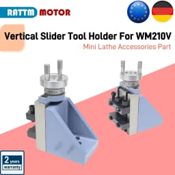 【EU Stock】Vertical Knife Holder Vertical Slider Tool Holder For WM210V CD 210V Milling Attachment Mini Lathe Accessories Part