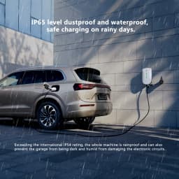 GWUYU Wallbox Type2 32A 7KW EV Charger 16A 11KW 32A 22KW 3 Phase Electric Vehicle Charging Station 5m Cable Support APP Control