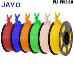JAYO 3D Printer Filament PLA PLUS 2.0 6Rolls no bubbles no drawing smooth multiple colors 3d printer accessories for 3D Printing