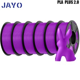 JAYO 3D Printer Filament PLA PLUS 2.0 6Rolls no bubbles no drawing smooth multiple colors 3d printer accessories for 3D Printing