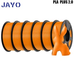 JAYO 3D Printer Filament PLA PLUS 2.0 6Rolls no bubbles no drawing smooth multiple colors 3d printer accessories for 3D Printing