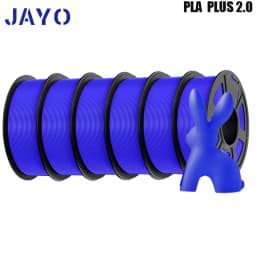 JAYO 3D Printer Filament PLA PLUS 2.0 6Rolls no bubbles no drawing smooth multiple colors 3d printer accessories for 3D Printing