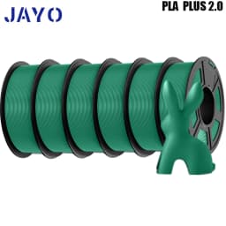 JAYO 3D Printer Filament PLA PLUS 2.0 6Rolls no bubbles no drawing smooth multiple colors 3d printer accessories for 3D Printing