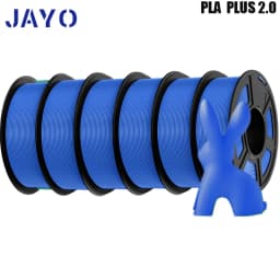 JAYO 3D Printer Filament PLA PLUS 2.0 6Rolls no bubbles no drawing smooth multiple colors 3d printer accessories for 3D Printing