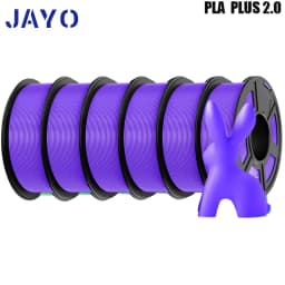 JAYO 3D Printer Filament PLA PLUS 2.0 6Rolls no bubbles no drawing smooth multiple colors 3d printer accessories for 3D Printing