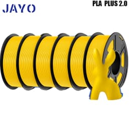 JAYO 3D Printer Filament PLA PLUS 2.0 6Rolls no bubbles no drawing smooth multiple colors 3d printer accessories for 3D Printing