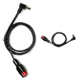 1M Length Pure Copper 18AWG Right Angle DC Power Cable Lead for ICOM IC-705 Transceiver High Quality DC Power Cable