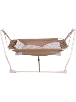 Folding Baby Hammock Swing Cradle Rocking Baby Crib Bed Swing Bassinet New Born Kids Room Bedstead 20Kg Capacity 120x66x59
