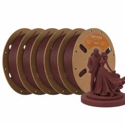 ERYONE 5KG PLA Matte Premium Filament 3D Print, Multicolor Available, PLA Matte Filament, Max Print Speed 100mm/s, 1KG/Spool