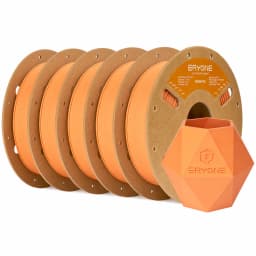 ERYONE 5KG PLA Matte Premium Filament 3D Print, Multicolor Available, PLA Matte Filament, Max Print Speed 100mm/s, 1KG/Spool