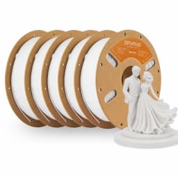 ERYONE 5KG PLA Matte Premium Filament 3D Print, Multicolor Available, PLA Matte Filament, Max Print Speed 100mm/s, 1KG/Spool