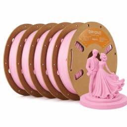 ERYONE 5KG PLA Matte Premium Filament 3D Print, Multicolor Available, PLA Matte Filament, Max Print Speed 100mm/s, 1KG/Spool