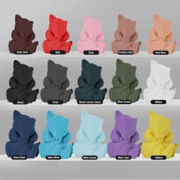 ERYONE 5KG PLA Matte Premium Filament 3D Print, Multicolor Available, PLA Matte Filament, Max Print Speed 100mm/s, 1KG/Spool