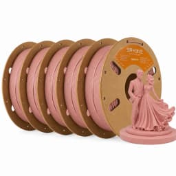 ERYONE 5KG PLA Matte Premium Filament 3D Print, Multicolor Available, PLA Matte Filament, Max Print Speed 100mm/s, 1KG/Spool