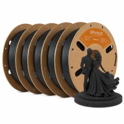ERYONE 5KG PLA Matte Premium Filament 3D Print, Multicolor Available, PLA Matte Filament, Max Print Speed 100mm/s, 1KG/Spool