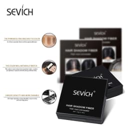Sevich 12g Hairline Shadow Powder Hair Line Modified Repair 5 Colors Hair Shadow Trimming Powder Edge Control Hair Concealer