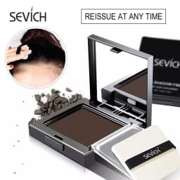 Sevich 12g Hairline Shadow Powder Hair Line Modified Repair 5 Colors Hair Shadow Trimming Powder Edge Control Hair Concealer