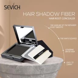 Sevich 12g Hairline Shadow Powder Hair Line Modified Repair 5 Colors Hair Shadow Trimming Powder Edge Control Hair Concealer
