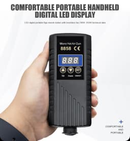 JCD Hot Air Gun 8858 Micro Rework Soldering Station LCD Digital Hair Dryer For Soldering 220V 750W Heat Gun Welding Repair Tools