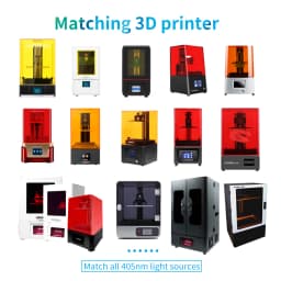 Resione Elastic Model Dental Resin Casting 3D Printer Resin for Elegoo Anycubic Resin 405nm UV Resin 3D Printer