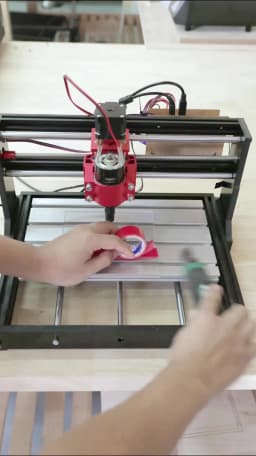 Twotrees TTC3018 Pro CNC Router Engraver 32-bit Board 775 Motor ER11 Z-Axis Milling Machine for Wood MDF Acrylic PCB Cut