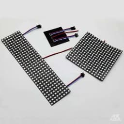 1/2PCS WS2812B 8X8 8x32 16x16 Pixel Panel Flexible Matrix Screen WS2812 IC RGB 5050 SMD Led Module Individually Addressable DC5V