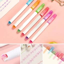 Colored Curved Pens Lint-free No Jumpers For Graduation And Birthday Gifts