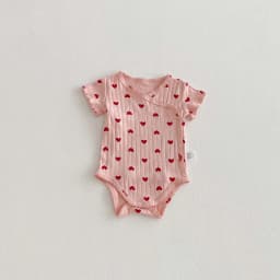 Summer Boys and Girls Baby Short-Sleeved Pants Simple Comfortable Full Printed Newborn Printed Pants