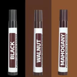 6Pcs Premium Furniture Touch Up Markers, Wood Scratch Repair Pens, For Furniture Restoration, Wooden Floor, Table, Bed Post, Sta