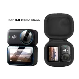 Screen Protector for DJI Osmo Nano Ultra-Clear Camera Lens Screen Protector Film Storage Bag Mini Case Accessories Set