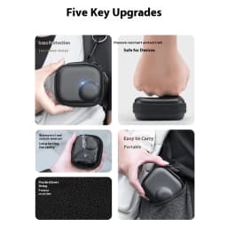Screen Protector for DJI Osmo Nano Ultra-Clear Camera Lens Screen Protector Film Storage Bag Mini Case Accessories Set