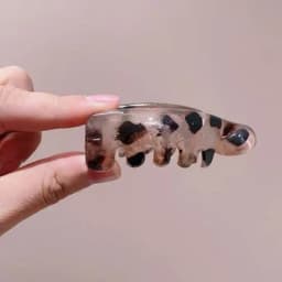 Banana Clips, Small Size, Vertical Clips for Women, Elegant High Ponytail Hairpins, Twist Clips, Simple Hair Accessory