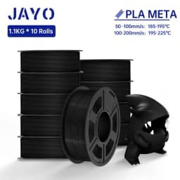 JAYO PLA Meta/ABS/ PLA / TPU/PETG Filament 1.75MM 10Rolls 100% No Bubble for FDM 3D Printer Materials Filament DIY Gift FastShip