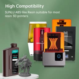 SUNLU UV ABS Like Resin 405nm 10KG Low Odor And Low Shrinkage For LCD 3D Printer Printing Material 3D Printing Fast Shipping