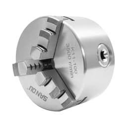 3-Jaw Self-Centering Chuck Ø80mm / 100mm / 125mm