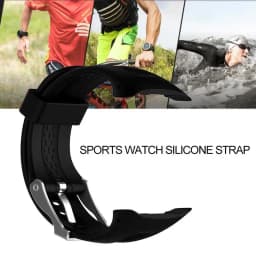 20cm 21cm Silicone Sports Bracelet Strap for Garmin Forerunner 10 15 GPS Smartwatch Replacement Band fit for Women & Man Straps