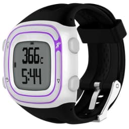 20cm 21cm Silicone Sports Bracelet Strap for Garmin Forerunner 10 15 GPS Smartwatch Replacement Band fit for Women & Man Straps