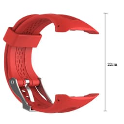 20cm 21cm Silicone Sports Bracelet Strap for Garmin Forerunner 10 15 GPS Smartwatch Replacement Band fit for Women & Man Straps