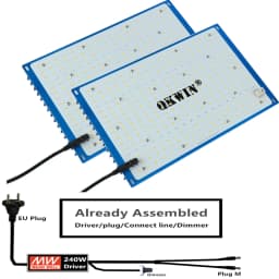 On sale Germany warehouse delivery 240W Quantum Board LM301B Full Spectrum Grow Light LED Meanwell Driver